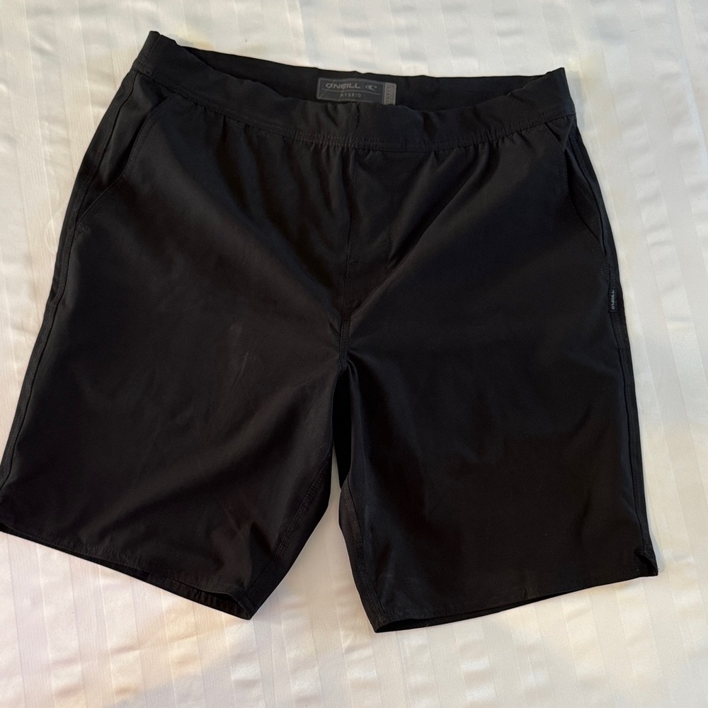 O'Neill Men's Black Athletic Shorts